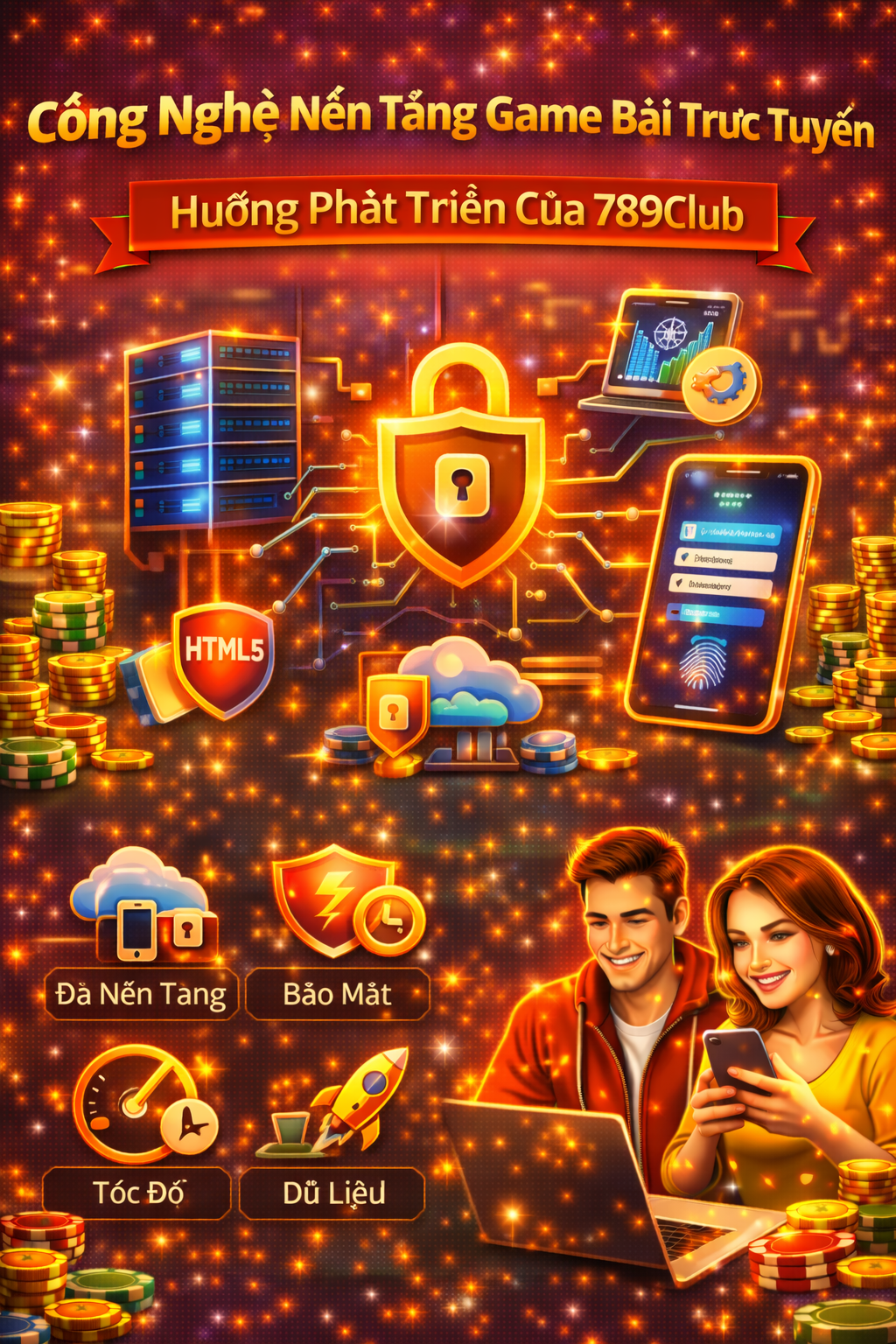 Công nghệ và bảo mật game bài online