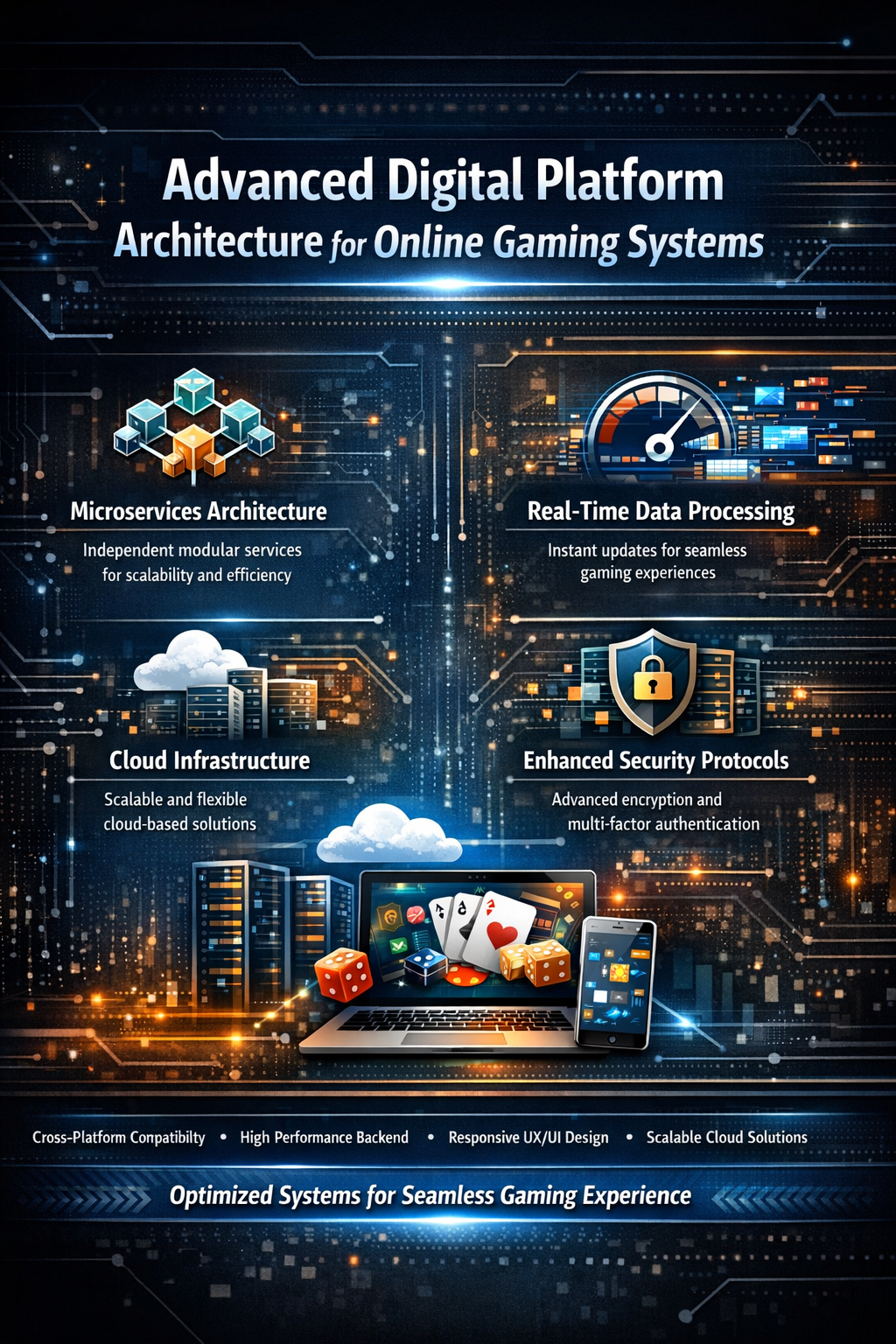 Advanced Digital Platform Architecture for Online Gaming Systems